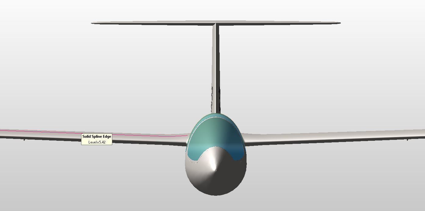 ASH30Mi Glider 3D model_13