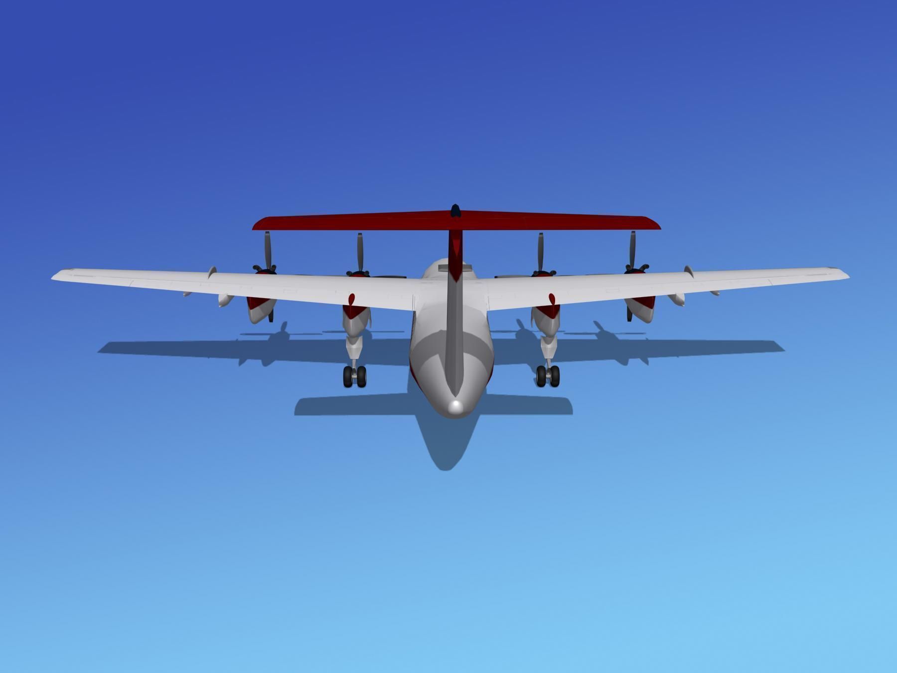 Dehavilland DHC-7 Texasair 3D model_6