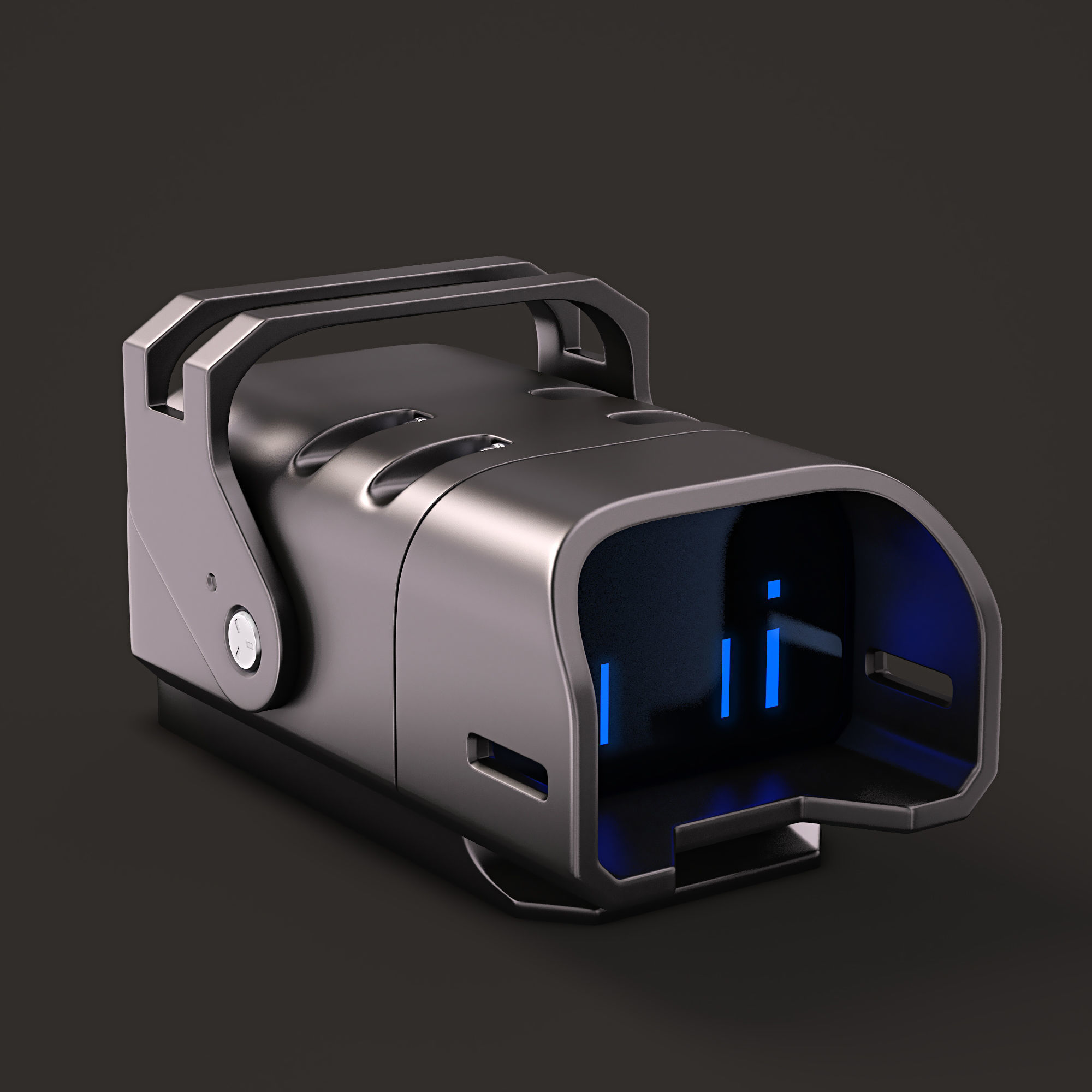 Sci Fi KitBash 02 3D model_16