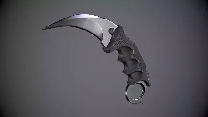 Knife Karambit Black
