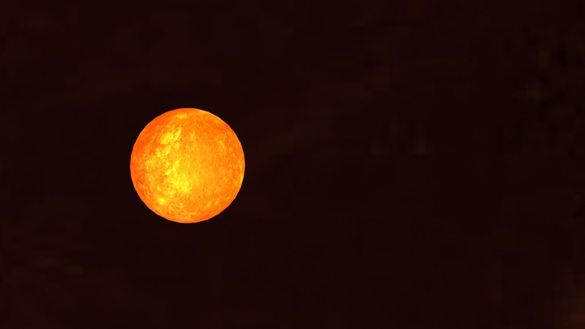 Solar System Scifi LowPoly Low-poly 3D model_14