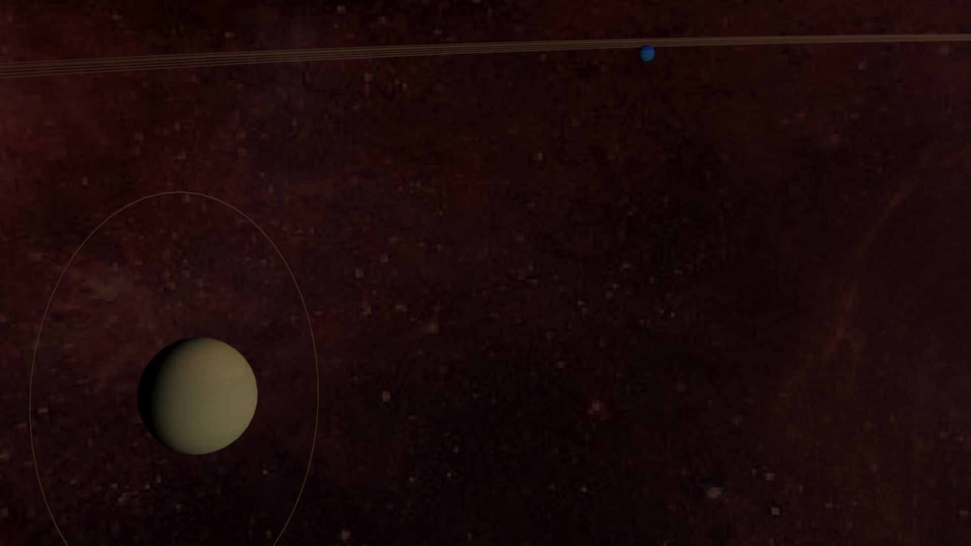 Solar System Scifi LowPoly Low-poly 3D model_8