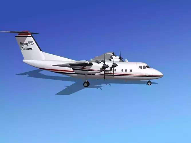 Dehavilland DHC-7 Voyageur Air 2 3D model