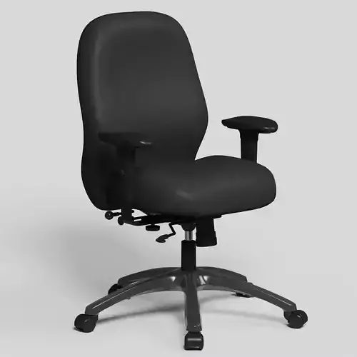 Black Office Chair high def rev-02