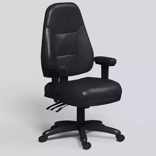 Leather Office Chair high def rev-01