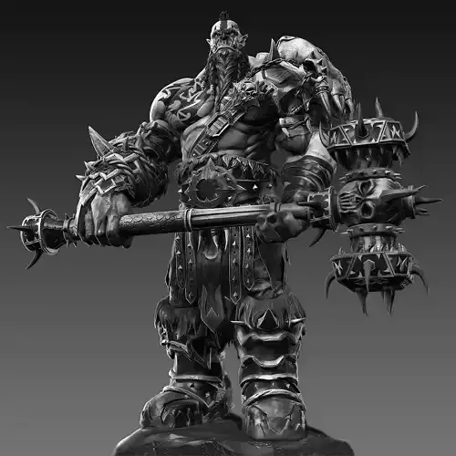 Orc in Pose 3D model