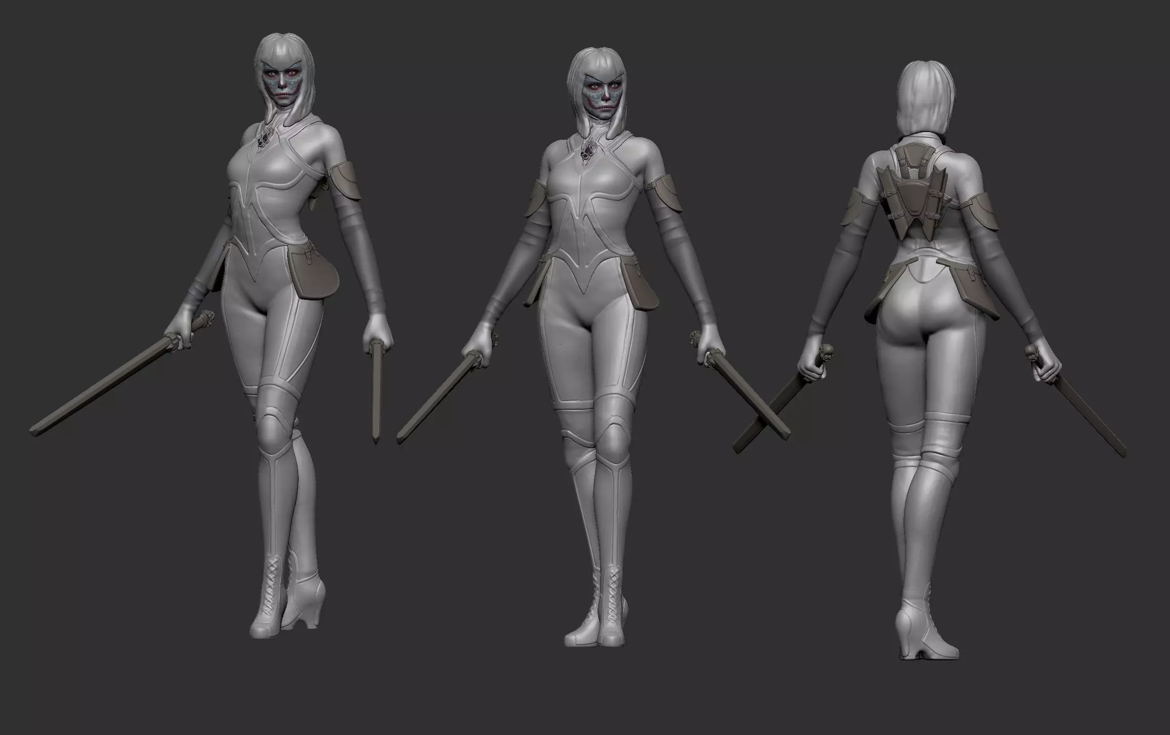 countess carnivale 3D print model
