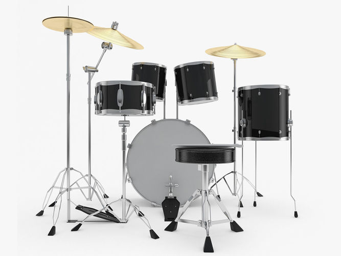 Drum Kit 3D model
