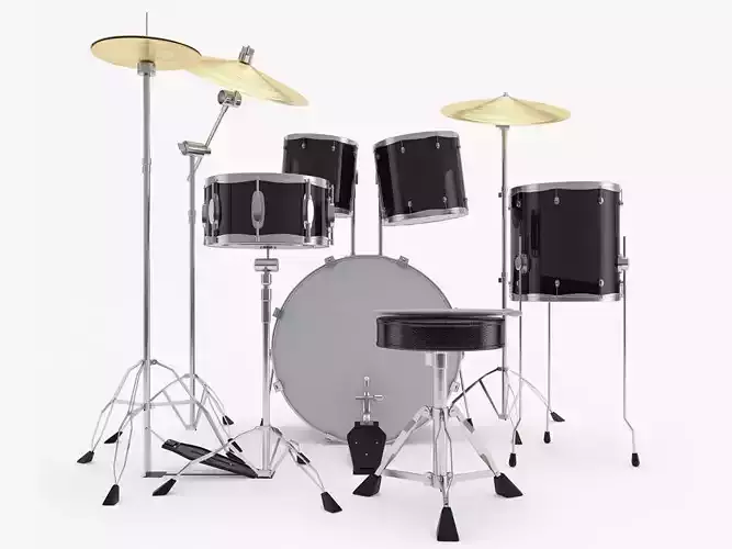 Drum Kit 3D model