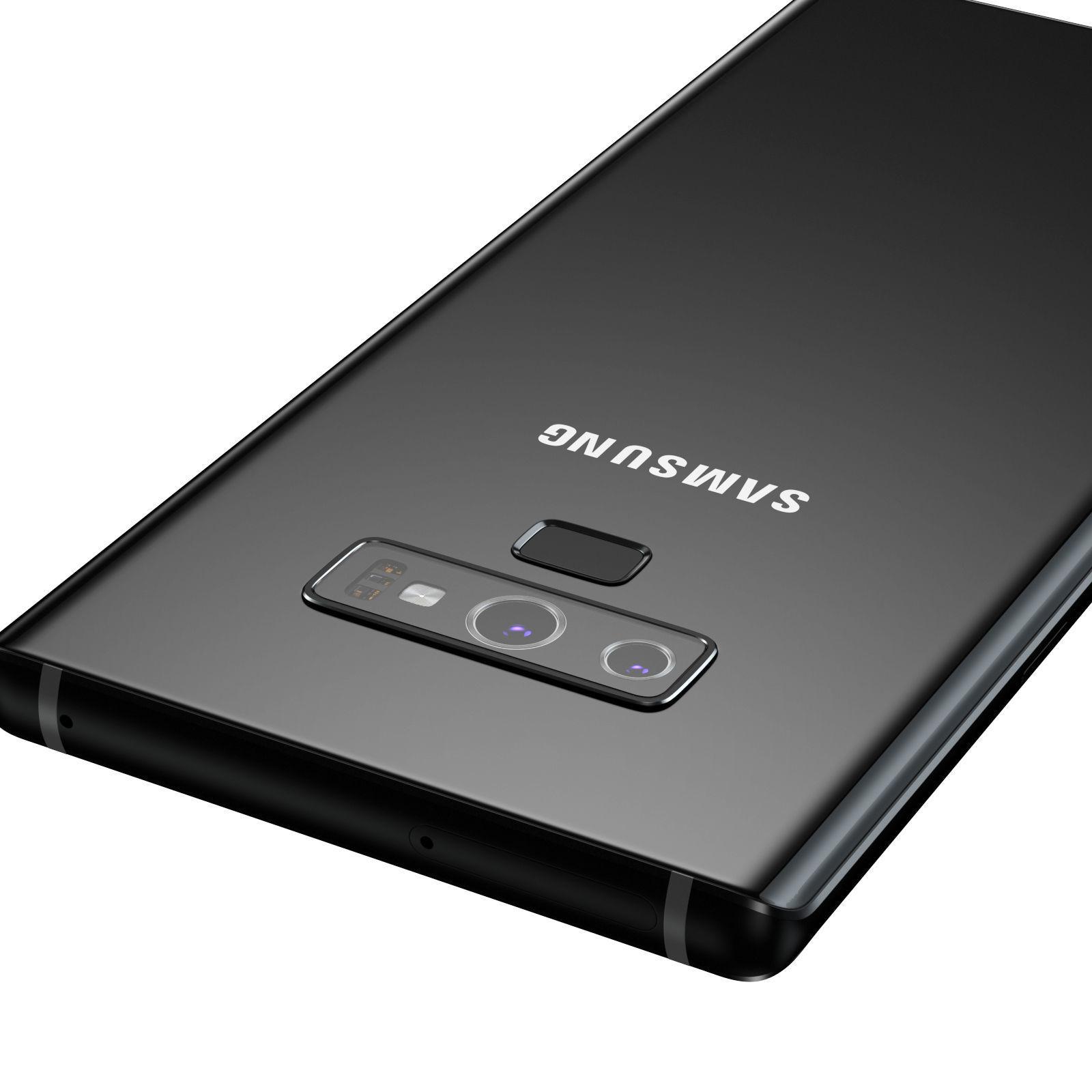 Samsung Galaxy Note 9 Black 3D model_10