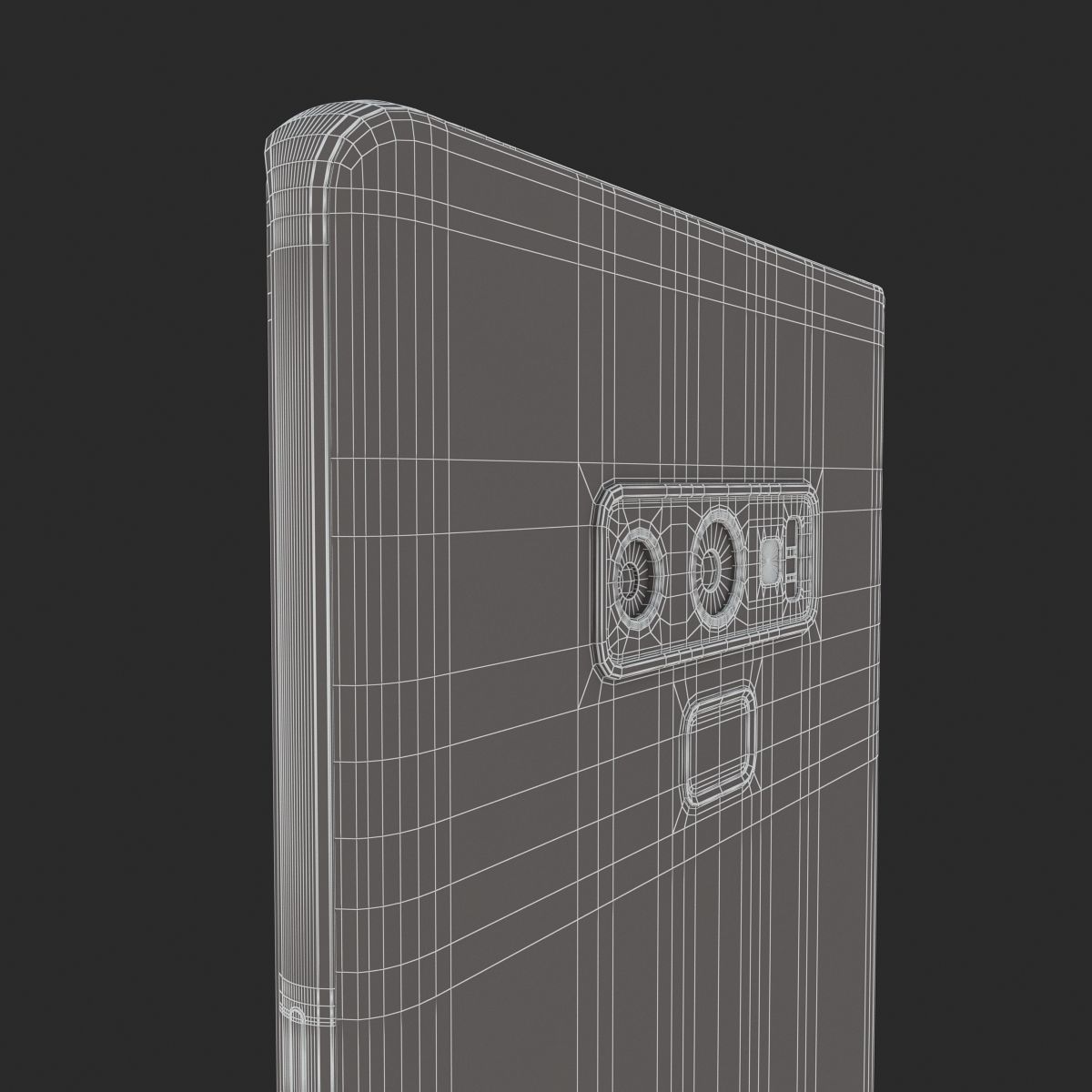 Samsung Galaxy Note 9 Black 3D model_15