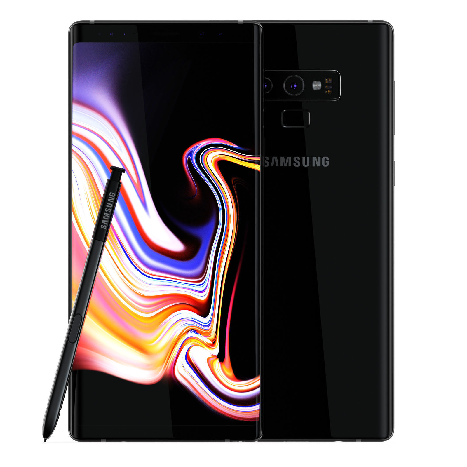 Samsung Galaxy Note 9 Black 3D model_1