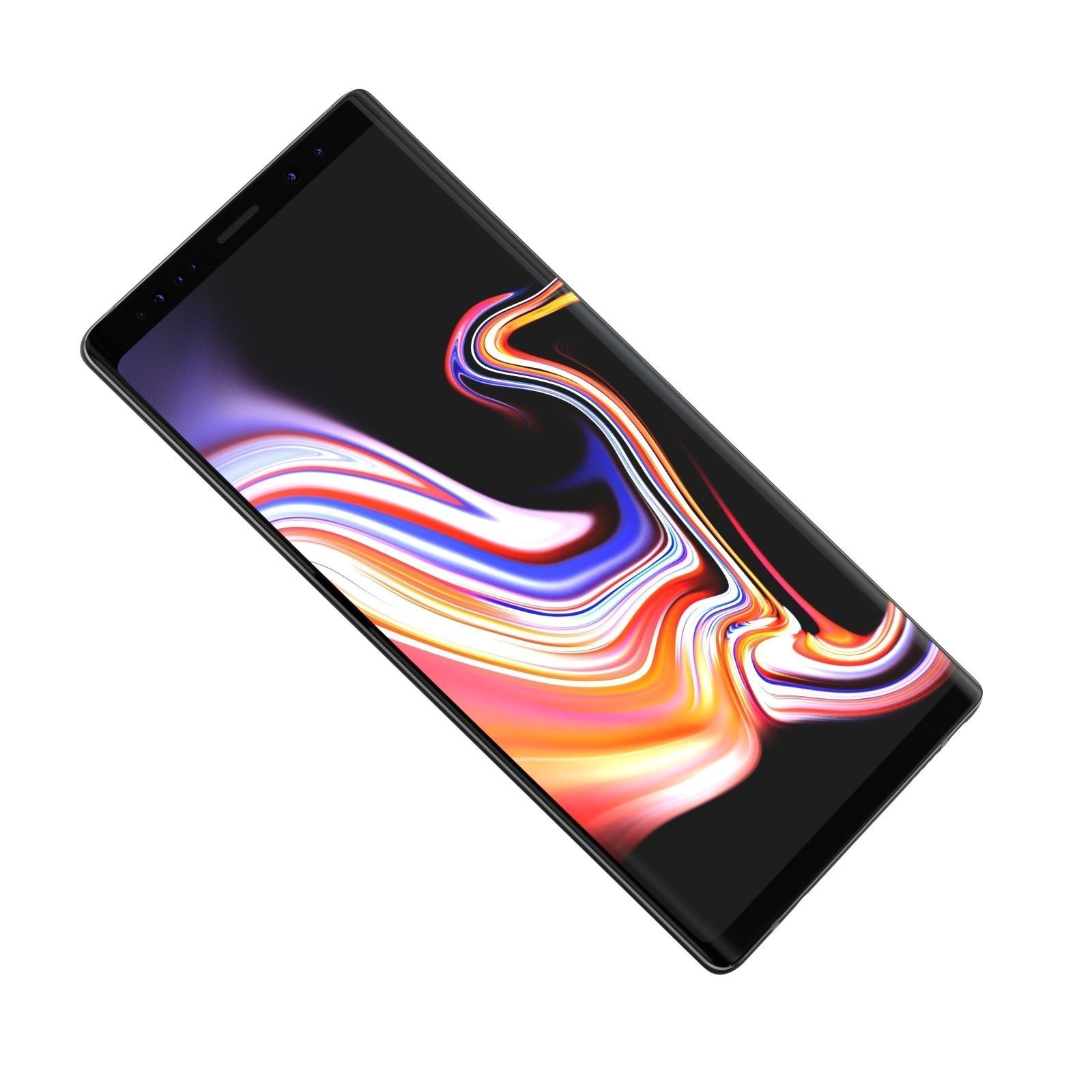 Samsung Galaxy Note 9 Black 3D model_5