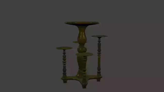 support for flowers 3D model