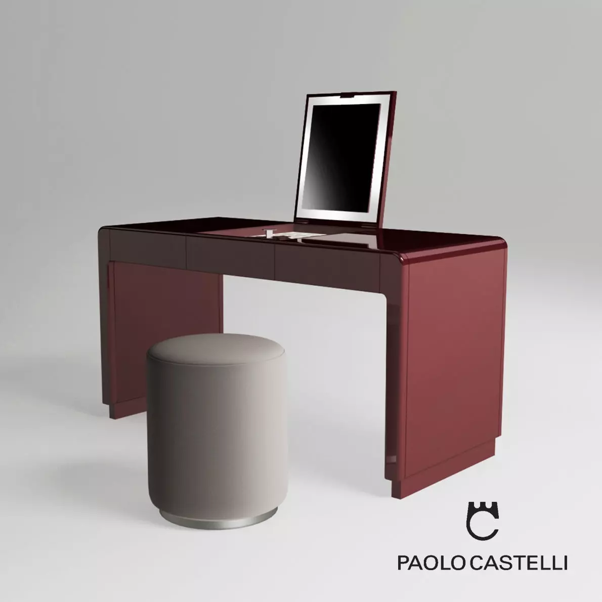 Makeup desk My Beauty from Paolo Castelli 3D model