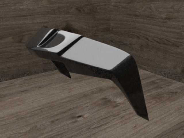 Helmet Spoiler 3D Model for Printing 3D print model_5