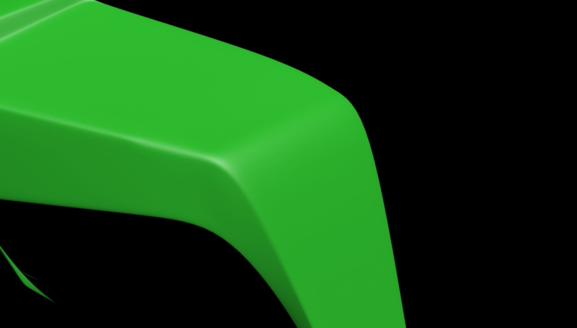 Helmet Spoiler 3D Model for Printing 3D print model_14