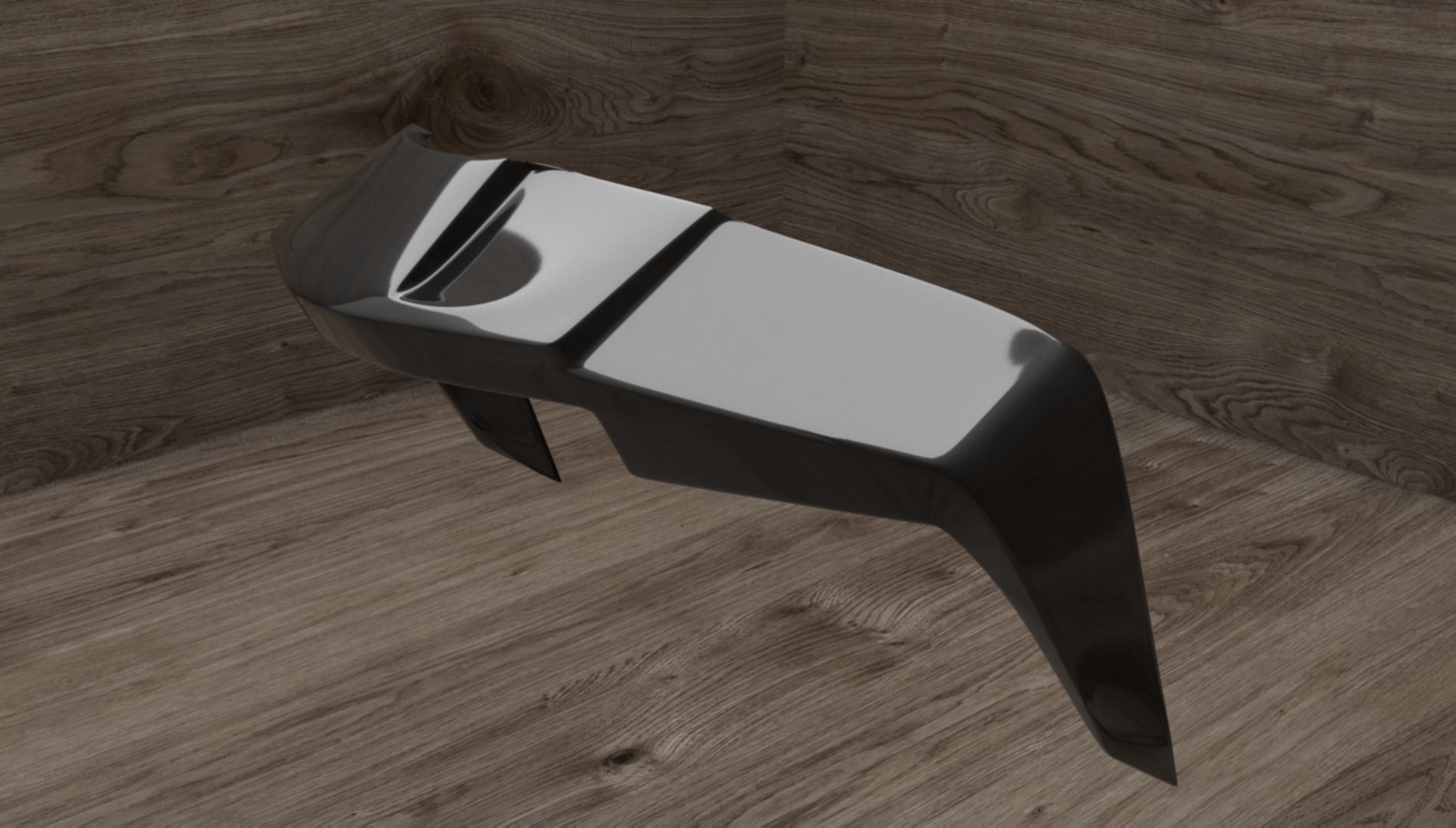 Helmet Spoiler 3D Model for Printing 3D print model_7