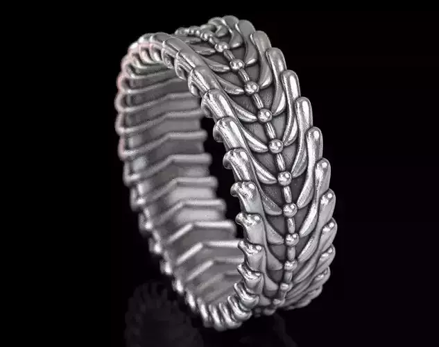 Exclusive ring for stylish people 419 3D print model