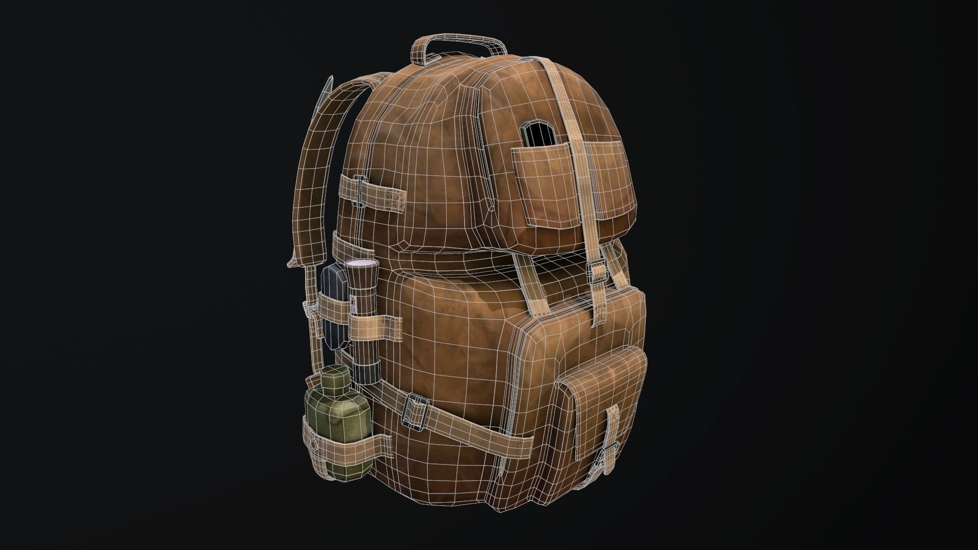 Backpack 3D model_3