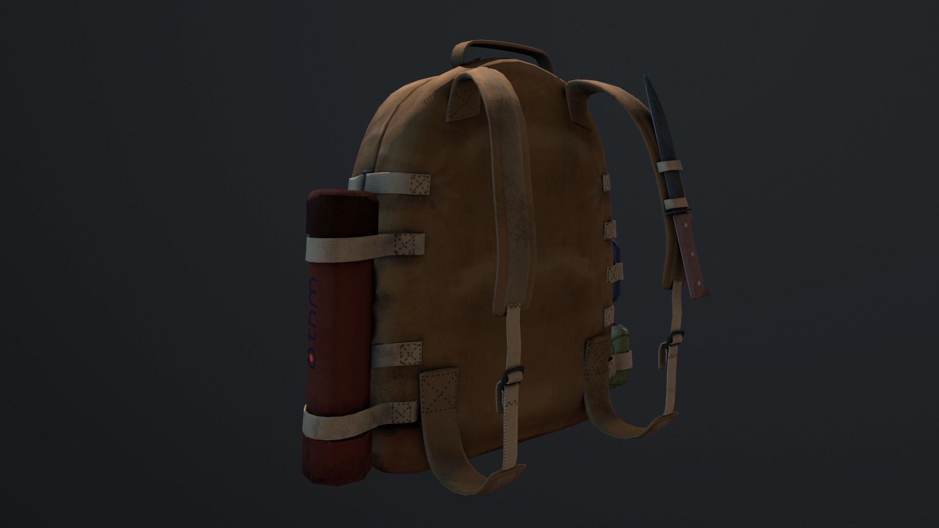 Backpack 3D model_8