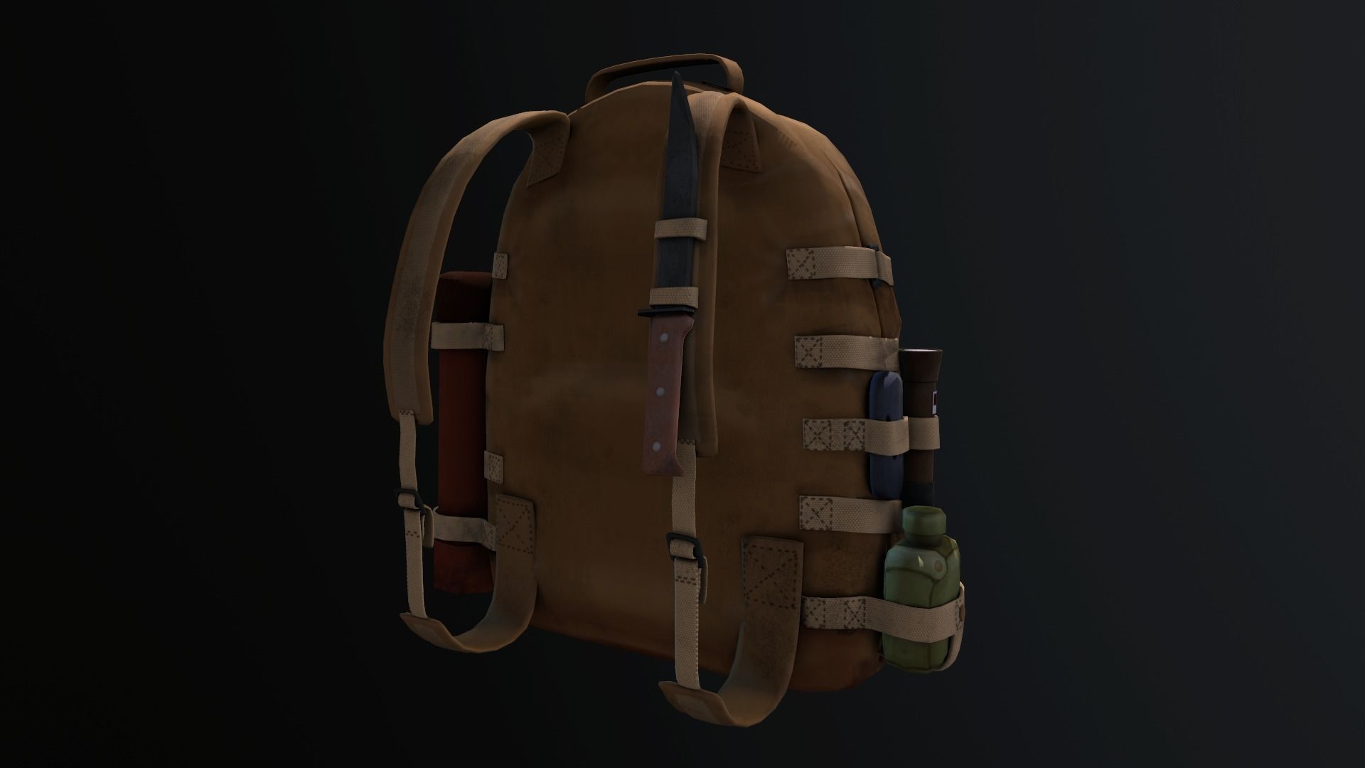 Backpack 3D model_7
