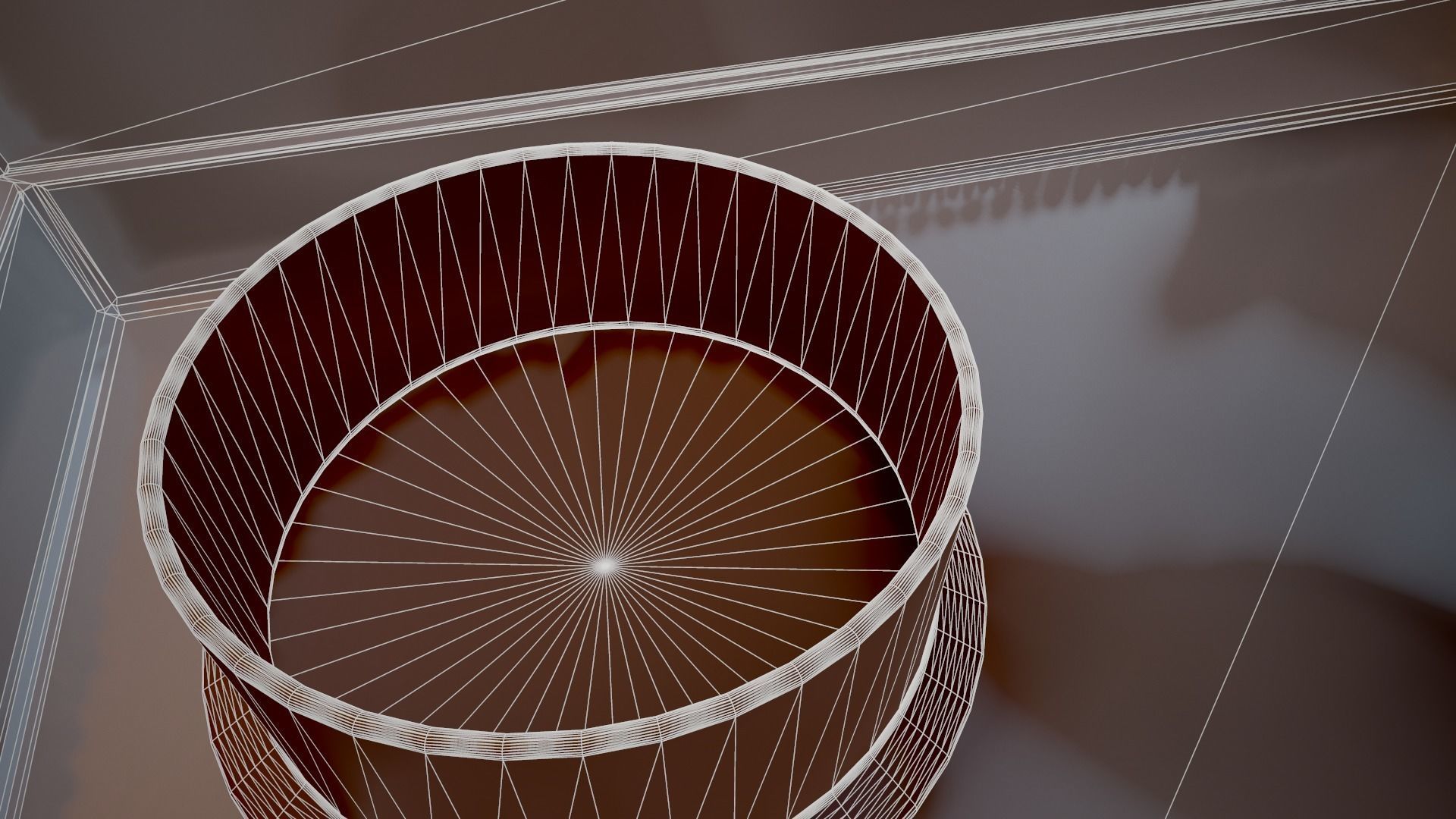 Bird cage house 3D model_9