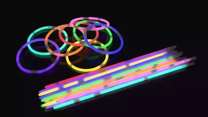 Glowsticks stick and circle