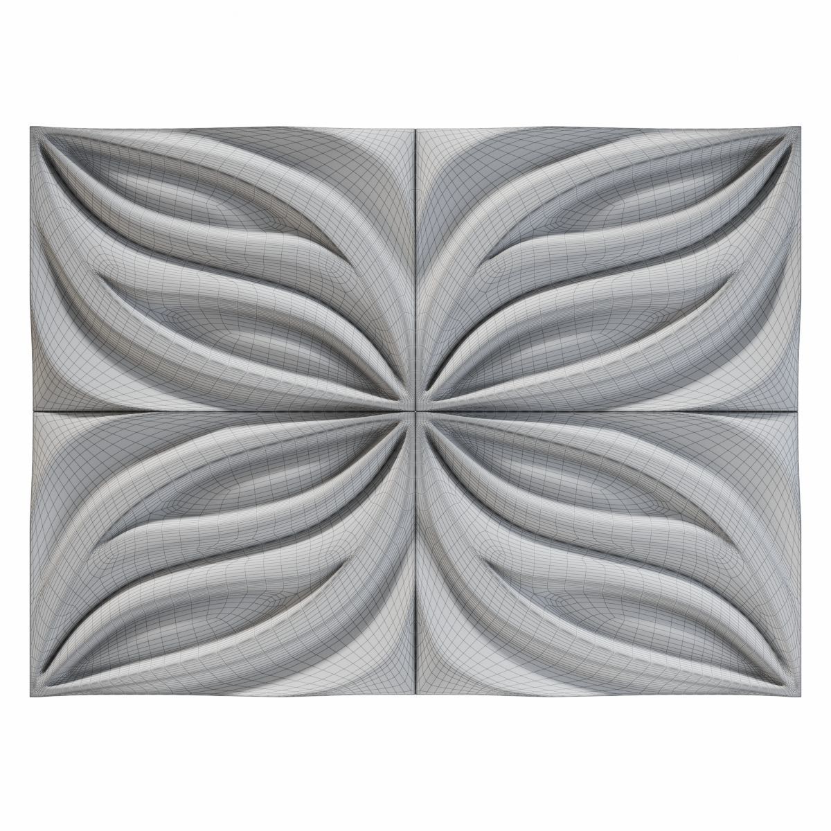 Wall 3D Panels 3D model_2