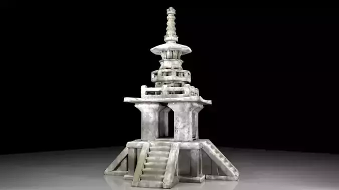 Korean stone pagoda