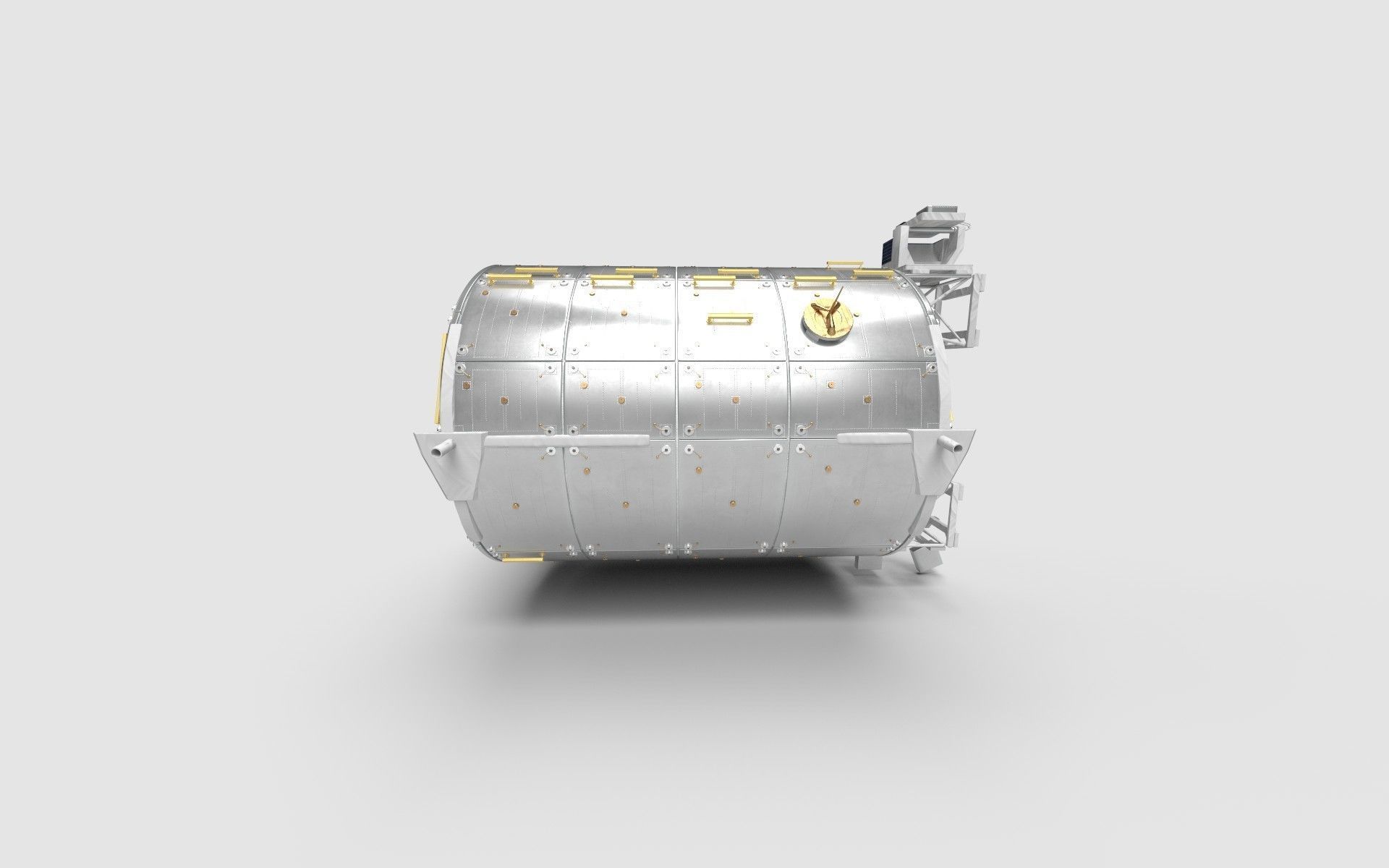 European Research Laboratory Columbus ERLC Module on ISS 3D model_13