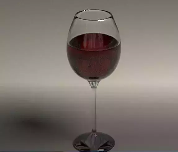 Wine glass  3D model