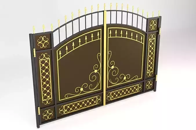 Gate 01 3D model