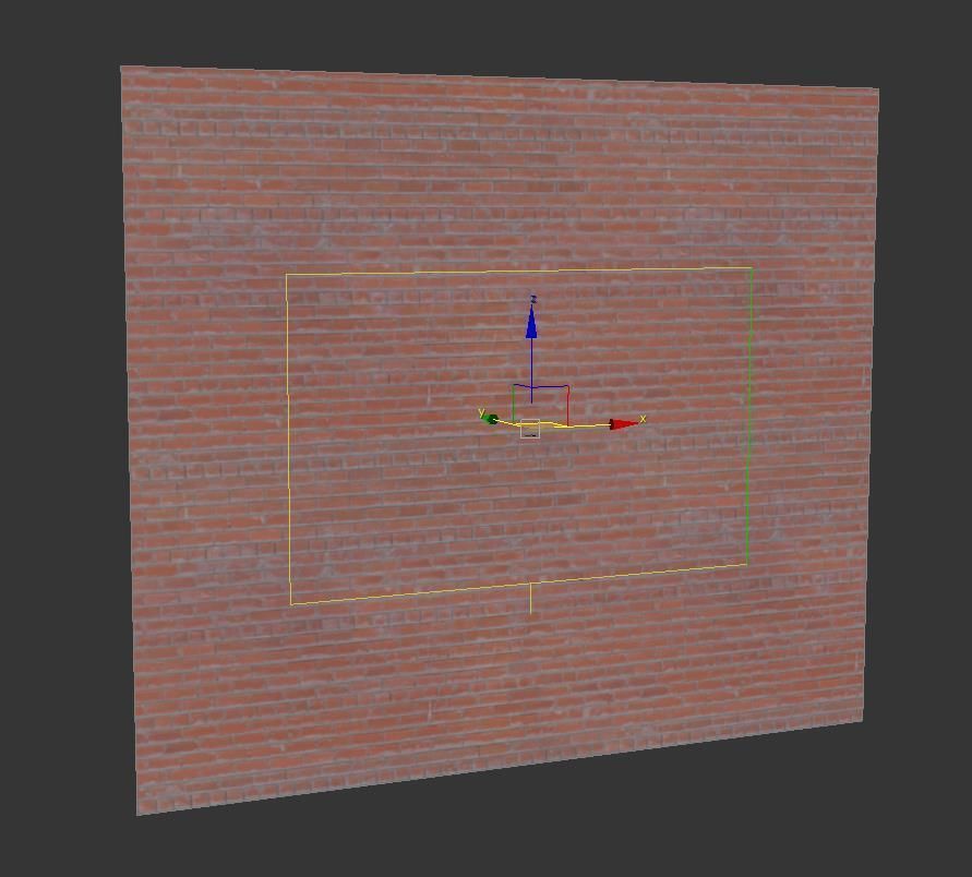 Ultra realistic Brick wall Scan 3D model_5