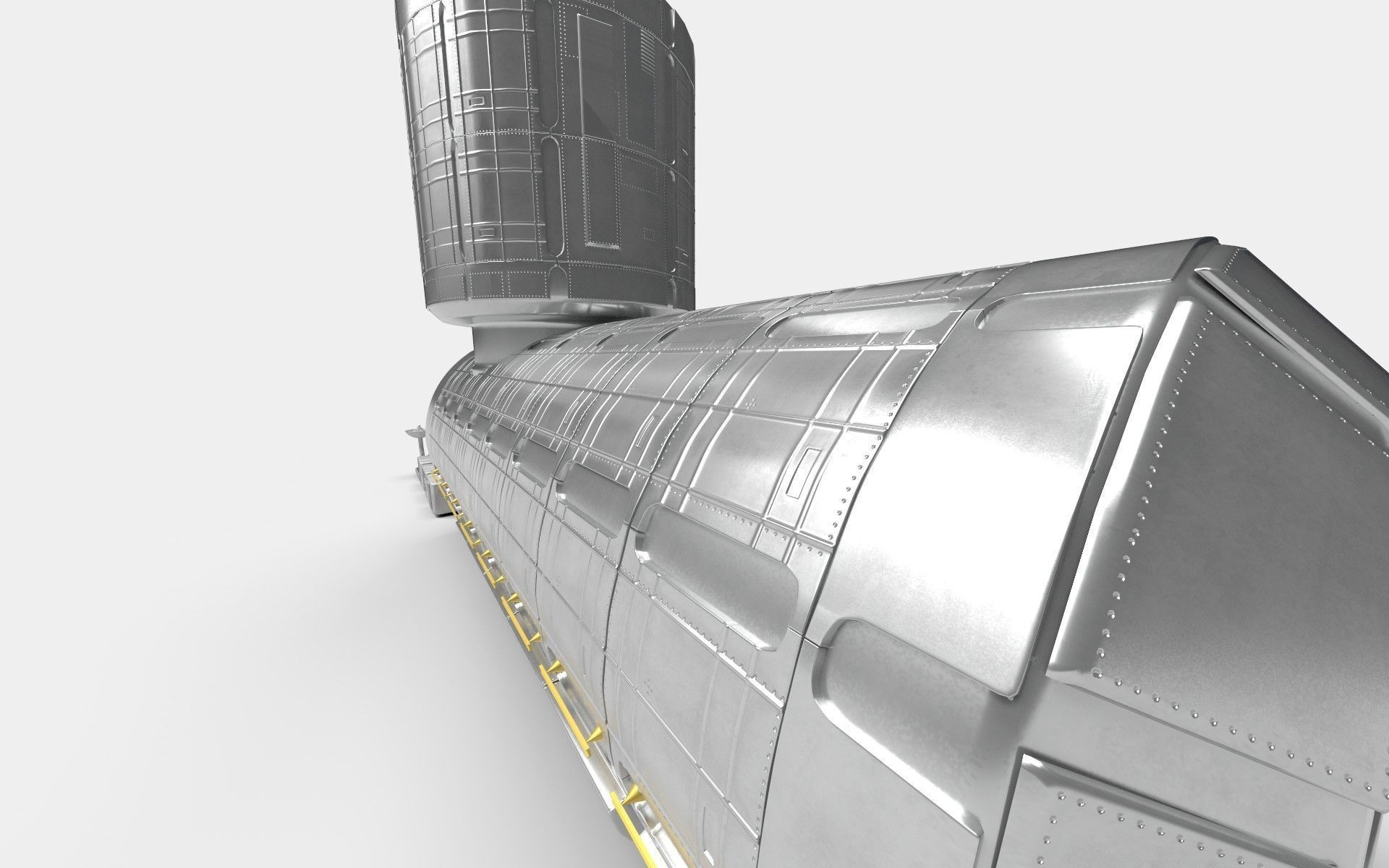 Japanese Experiment Lab Kibo HOPE Module on ISS 3D model_13
