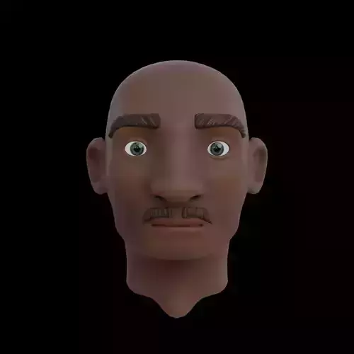 Willy 3d model human head