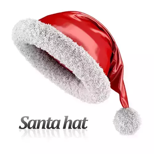 Santa hat 3D model