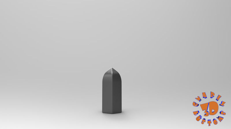 Medieval Theme Chess Set 3D print model_18