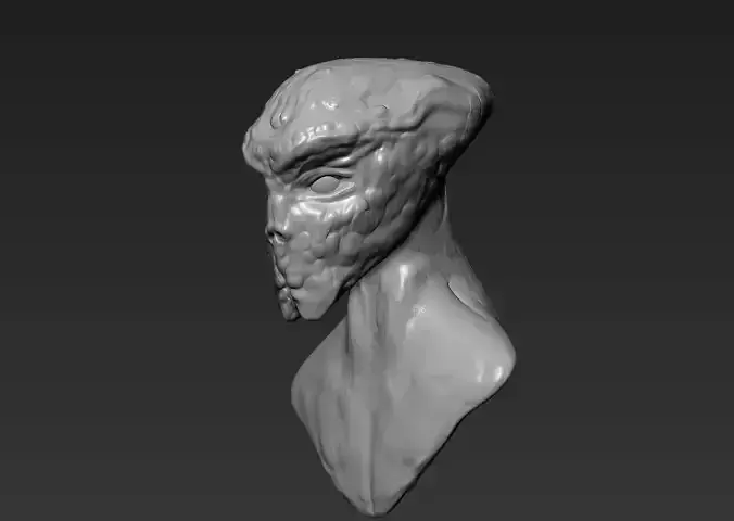Alien Head 8