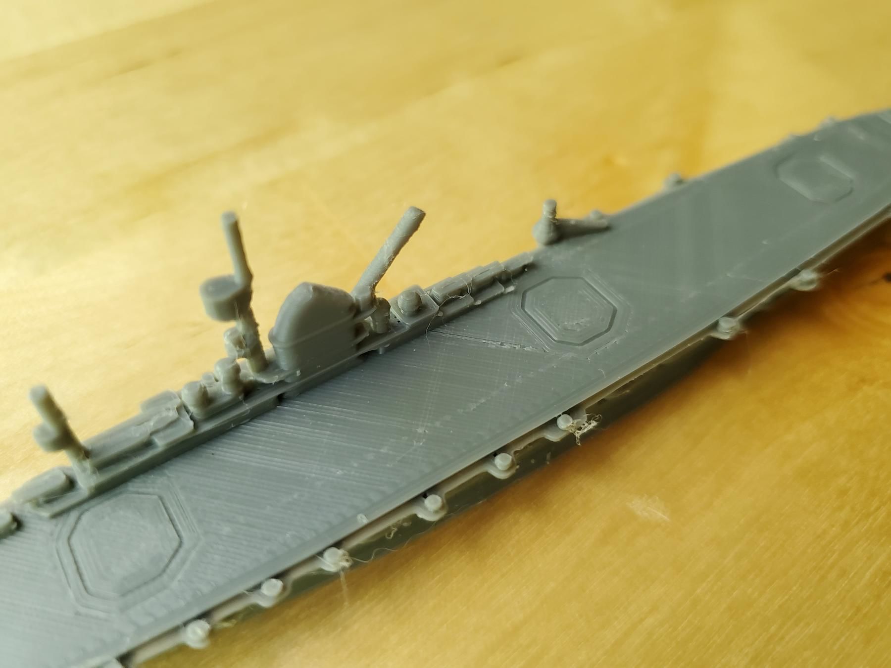 German Graf Zeppelin Class Aircraft Carrier 3D print model_15