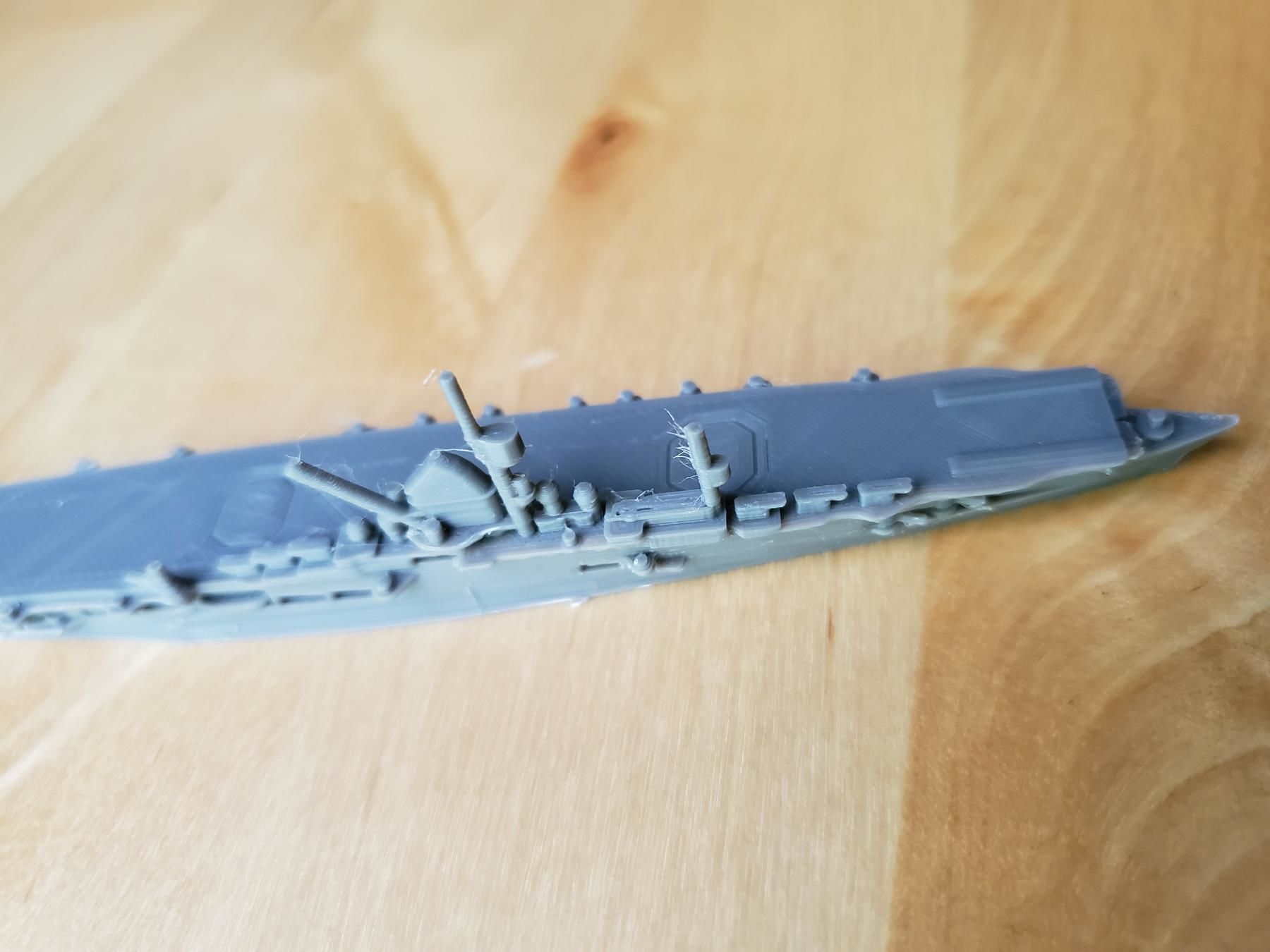 German Graf Zeppelin Class Aircraft Carrier 3D print model_4