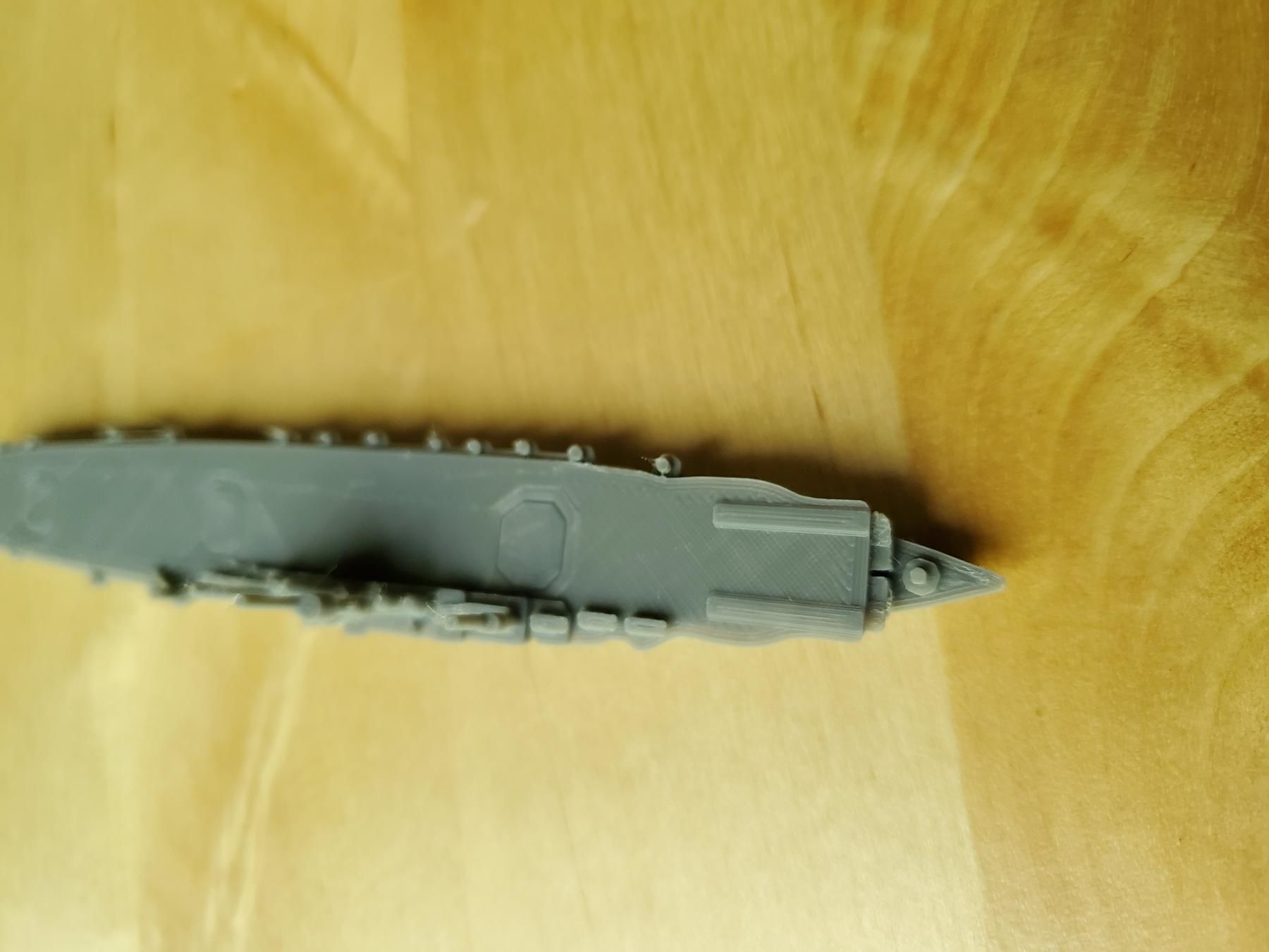 German Graf Zeppelin Class Aircraft Carrier 3D print model_7