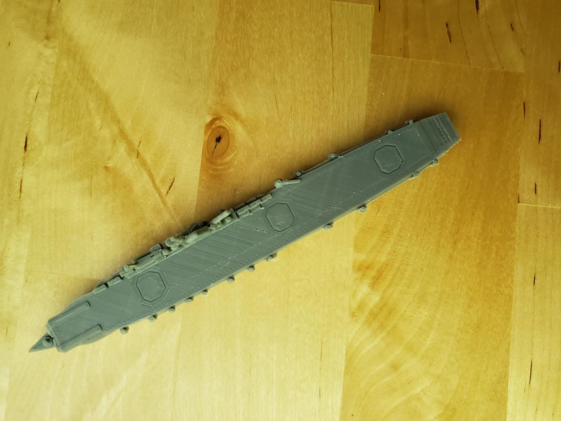 German Graf Zeppelin Class Aircraft Carrier 3D print model_14