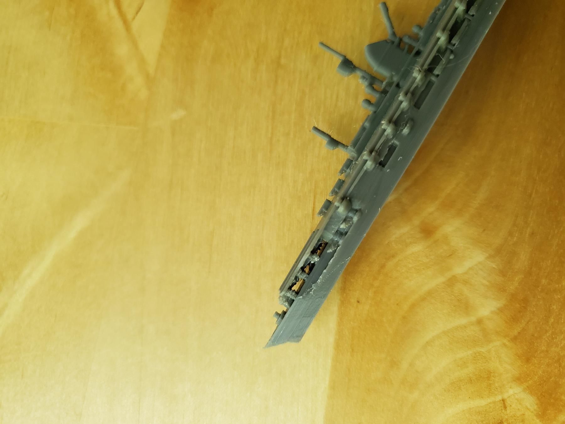 German Graf Zeppelin Class Aircraft Carrier 3D print model_11