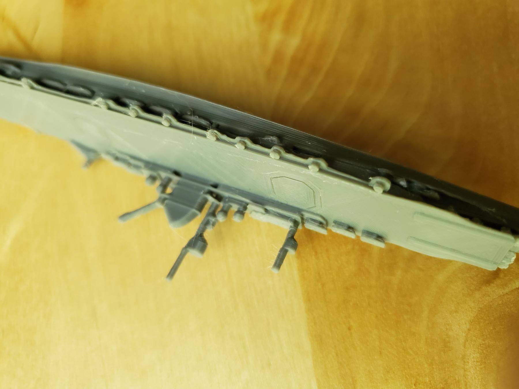 German Graf Zeppelin Class Aircraft Carrier 3D print model_6