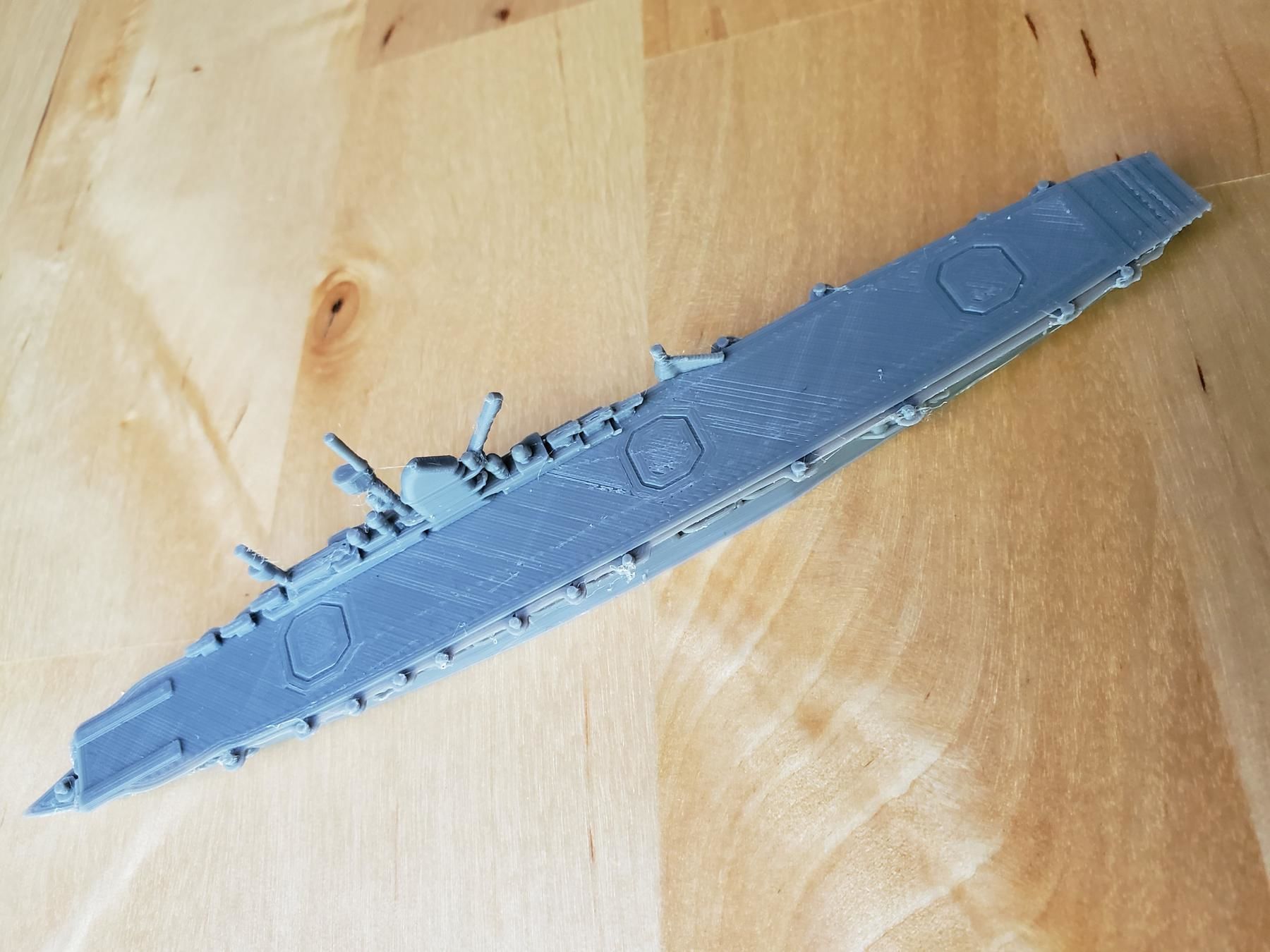 German Graf Zeppelin Class Aircraft Carrier 3D print model_3