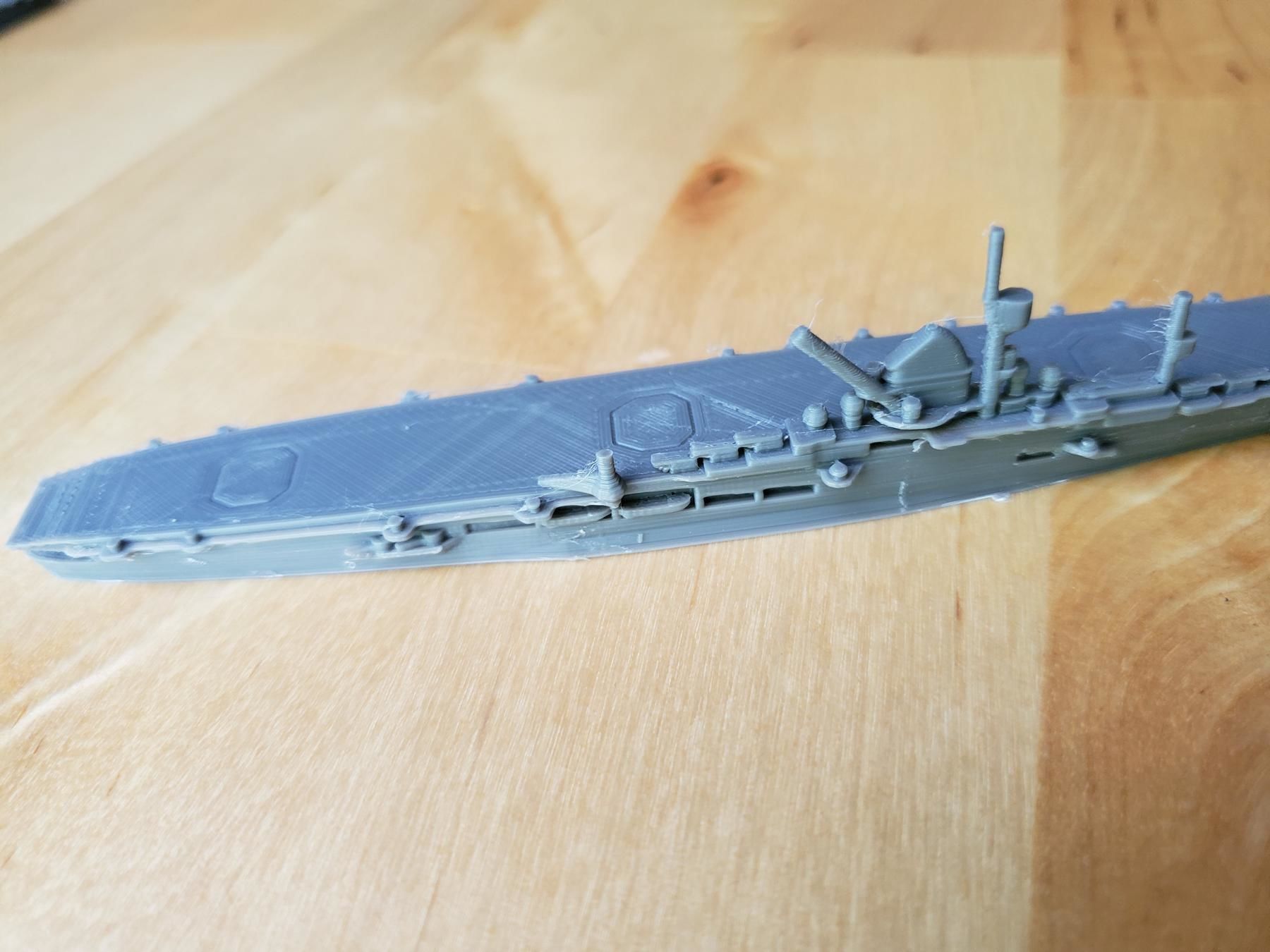 German Graf Zeppelin Class Aircraft Carrier 3D print model_5