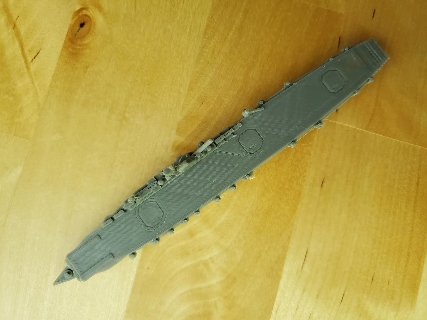 German Graf Zeppelin Class Aircraft Carrier 3D print model_12