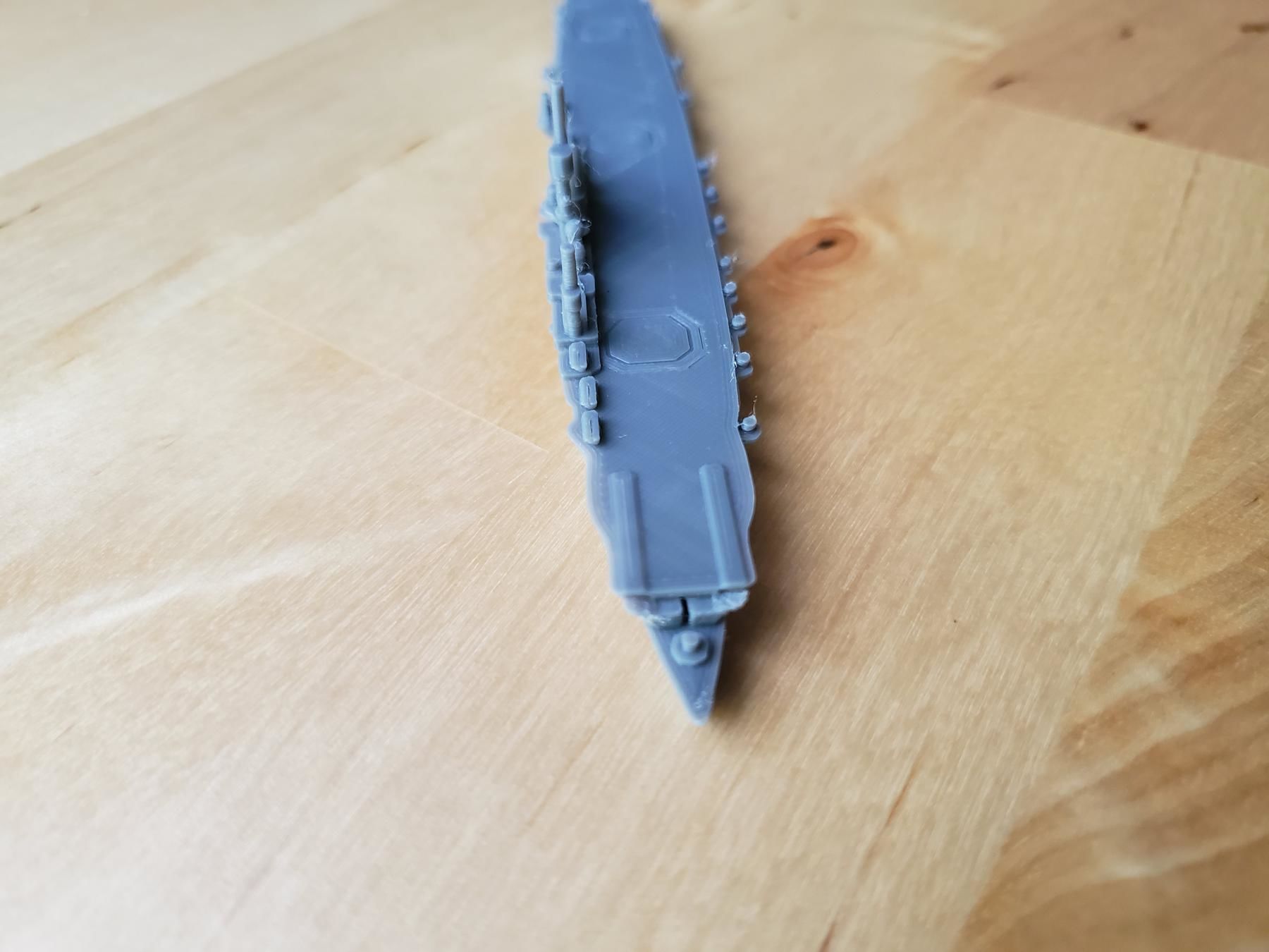 German Graf Zeppelin Class Aircraft Carrier 3D print model_13