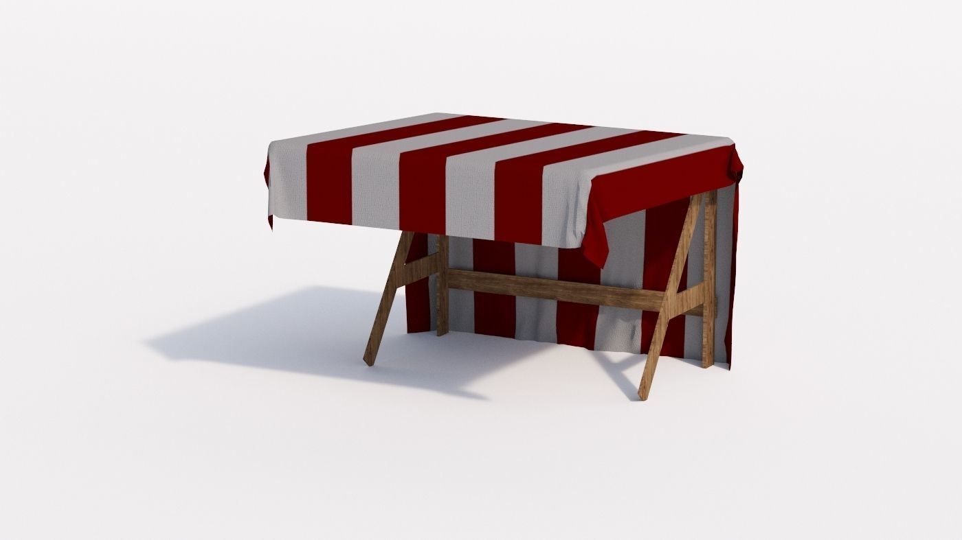 Medieval house 3D model_6